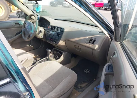 1998 Honda Civic Lx from USA, damaged, VIN 2HGEJ6673WH516840